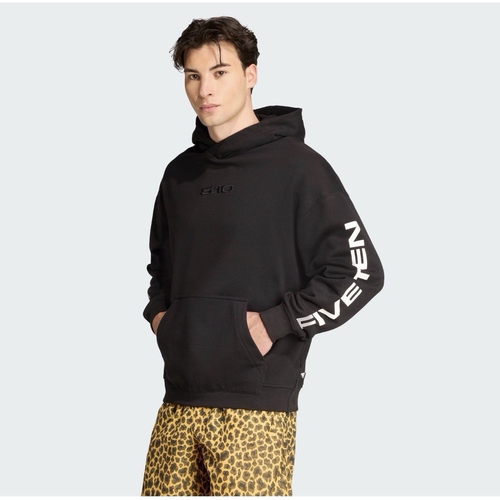 Adidas 5.10 Five Ten Logo Heavyweight 100% Cotton Outdoor Hoodie Men's Smll $100